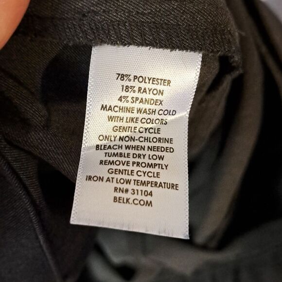 Kim Rogers Gray pants size 12 short - Picture 4 of 6